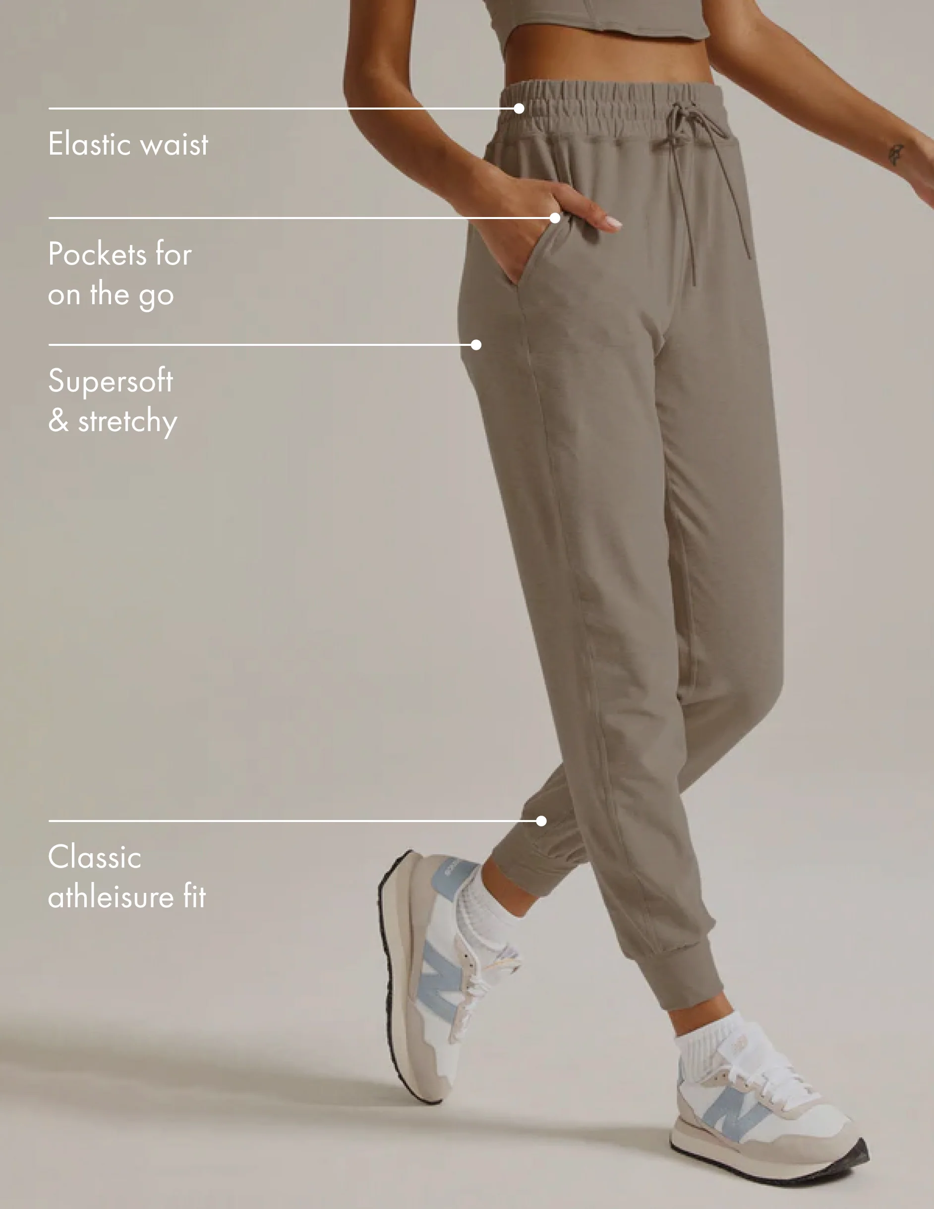 Spacedye Commuter Midi Jogger - Onhollan