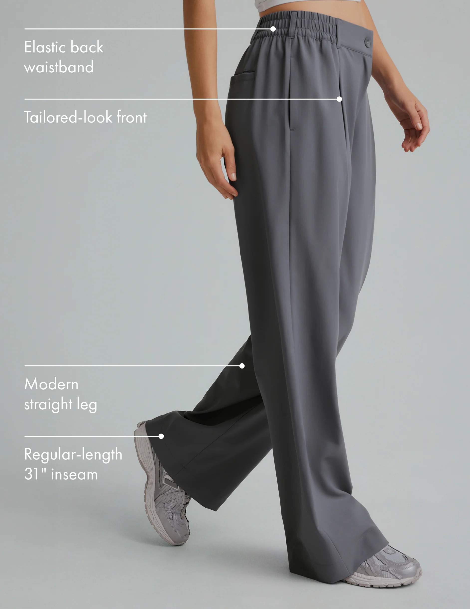 Status Wide Leg Trouser - Onhollan