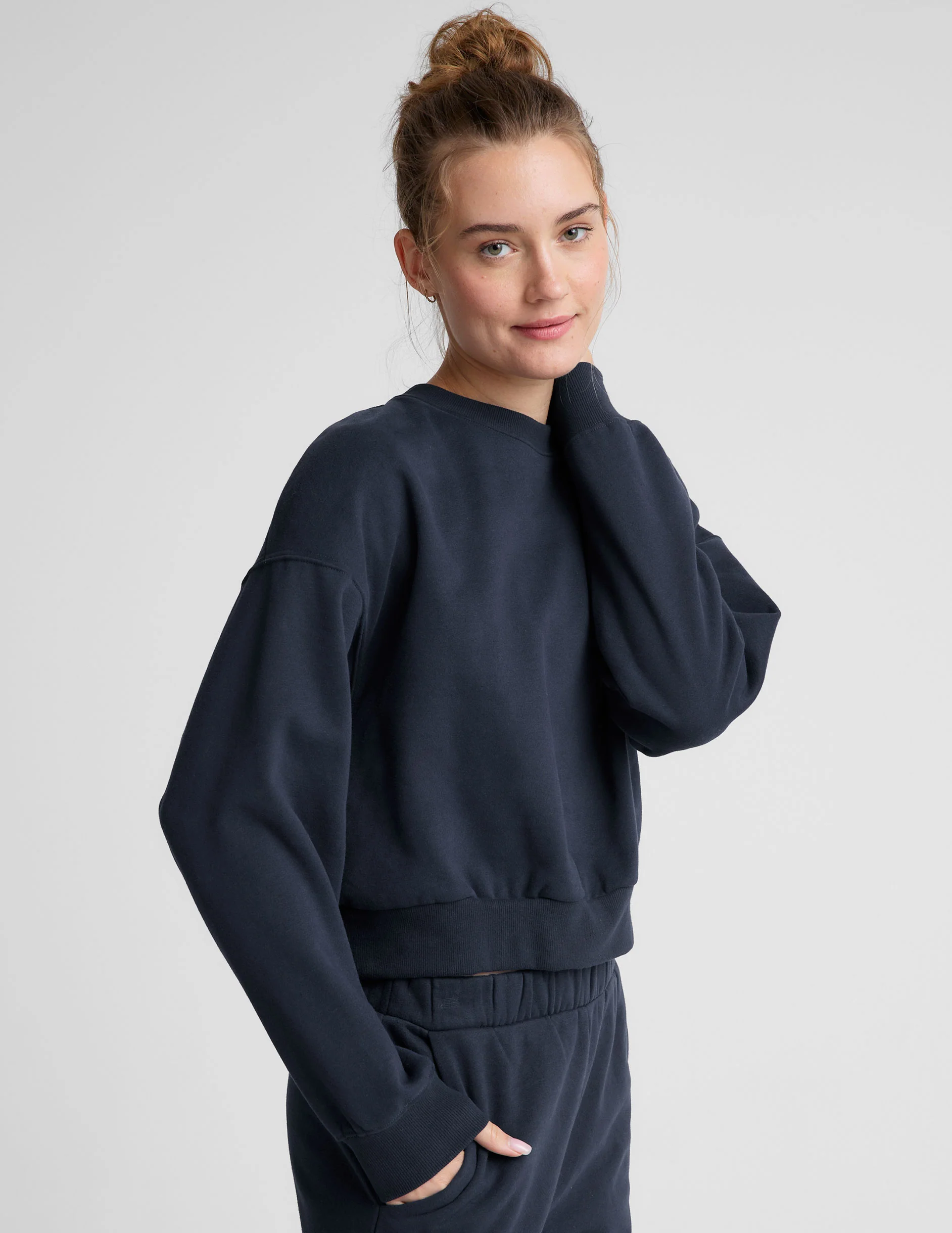 LuxeFleece Crewneck Sweatshirt - Onhollan