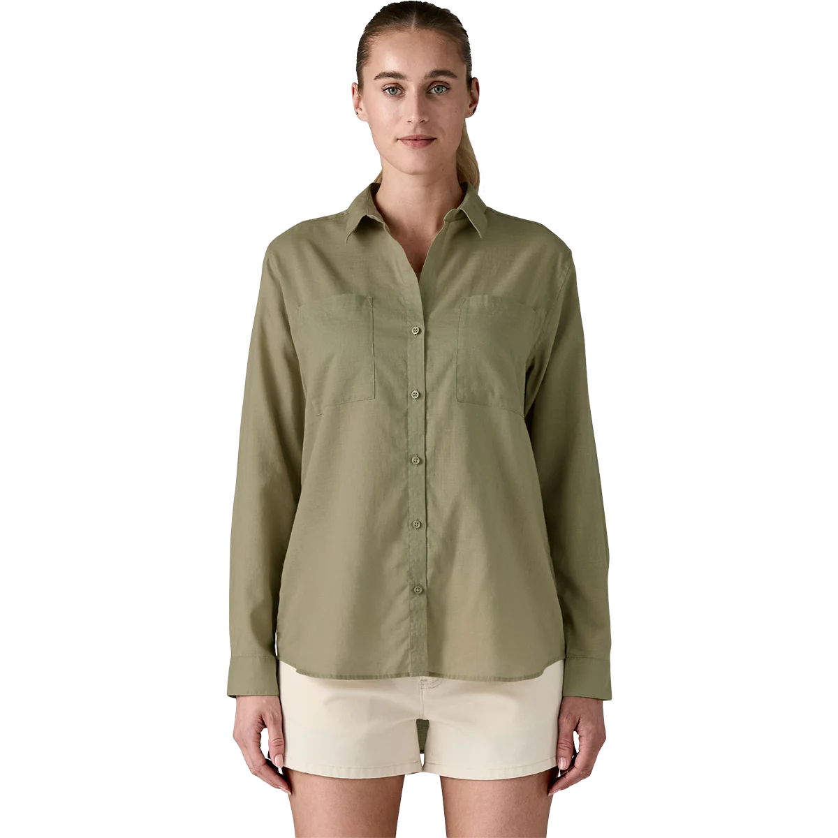 Women's Lightweight A/C Buttondown - Onhollan