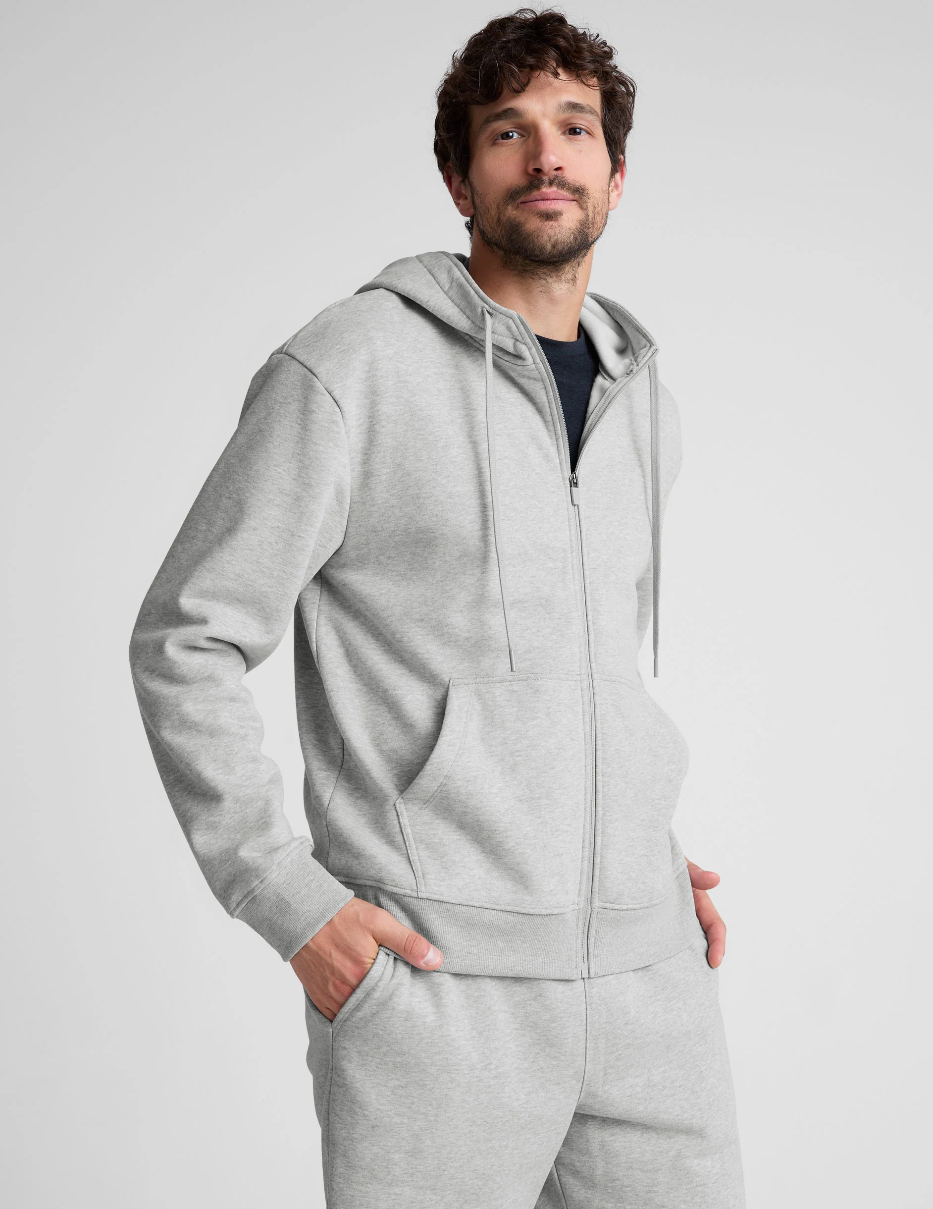 Every Body Zip Front Hoodie - Onhollan