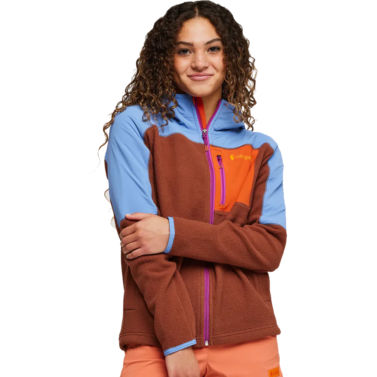 Women's Abrazo Hooded Full Zip Fleece Jacket - Onhollan