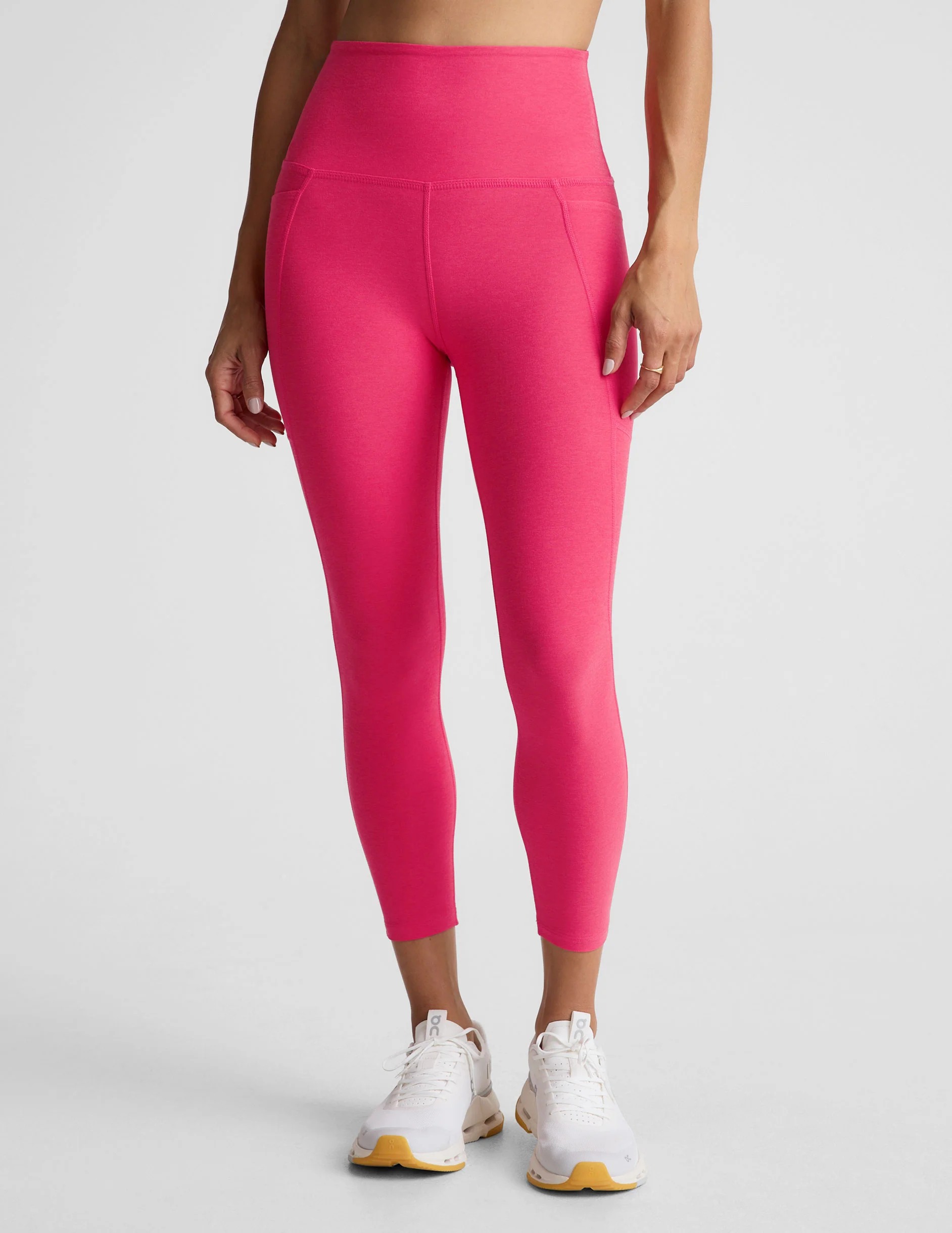 Spacedye Out Of Pocket High Waisted Capri Legging - Onhollan