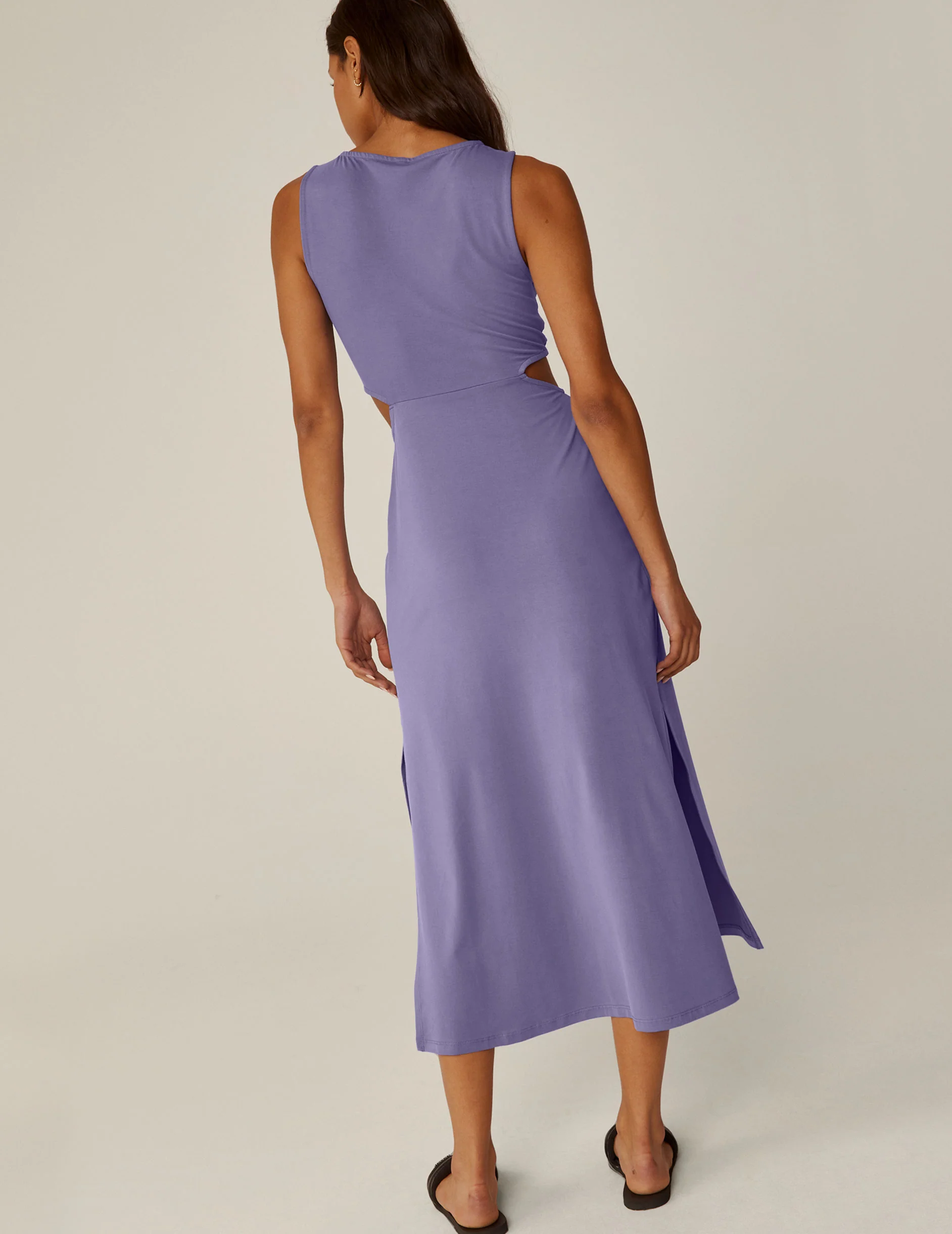 Around The World Front Twist Dress - Onhollan