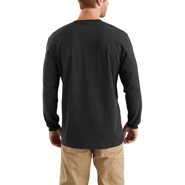 Men's Workwear Long-Sleeve Graphic Logo T-Shirt - Onhollan