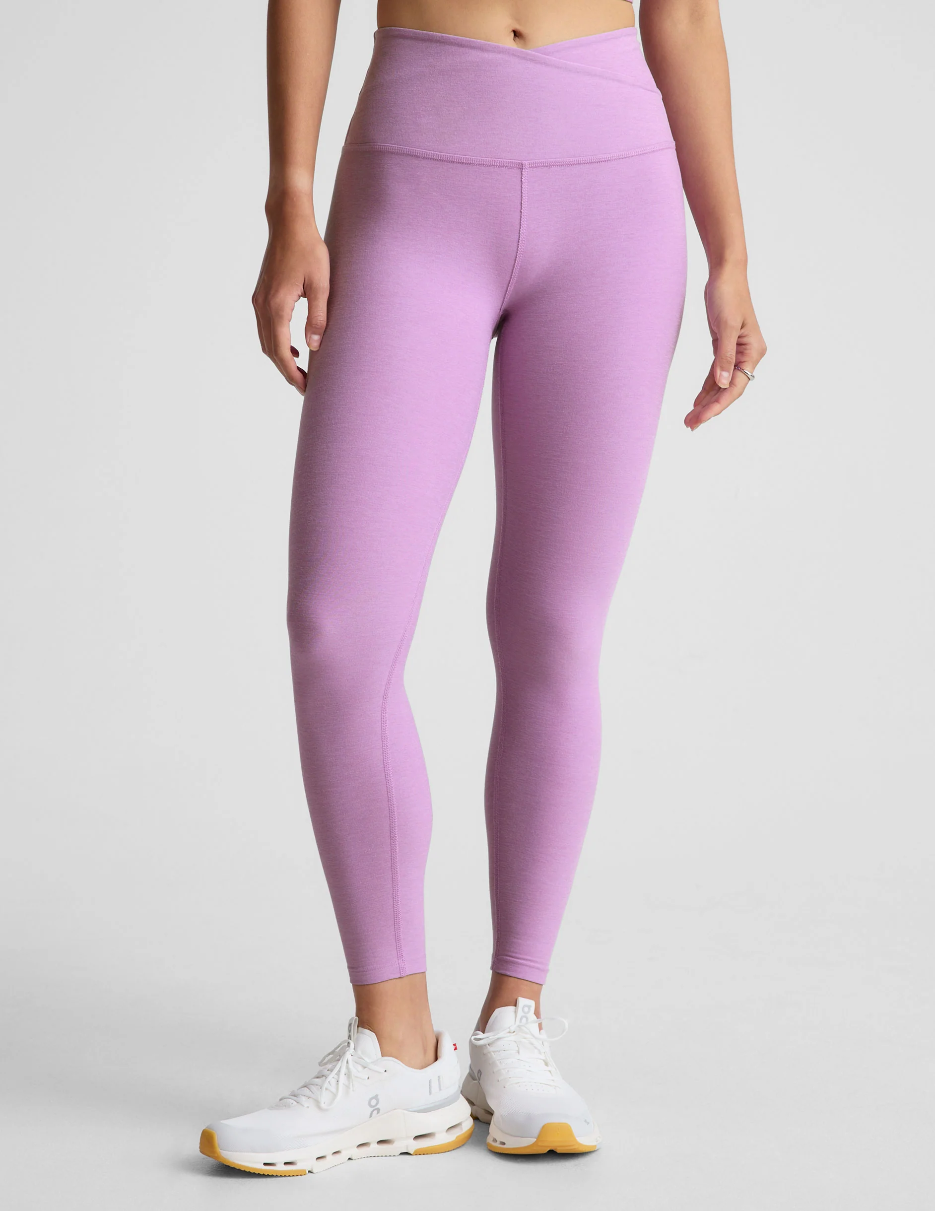 Spacedye At Your Leisure High Waisted Midi Legging - Onhollan