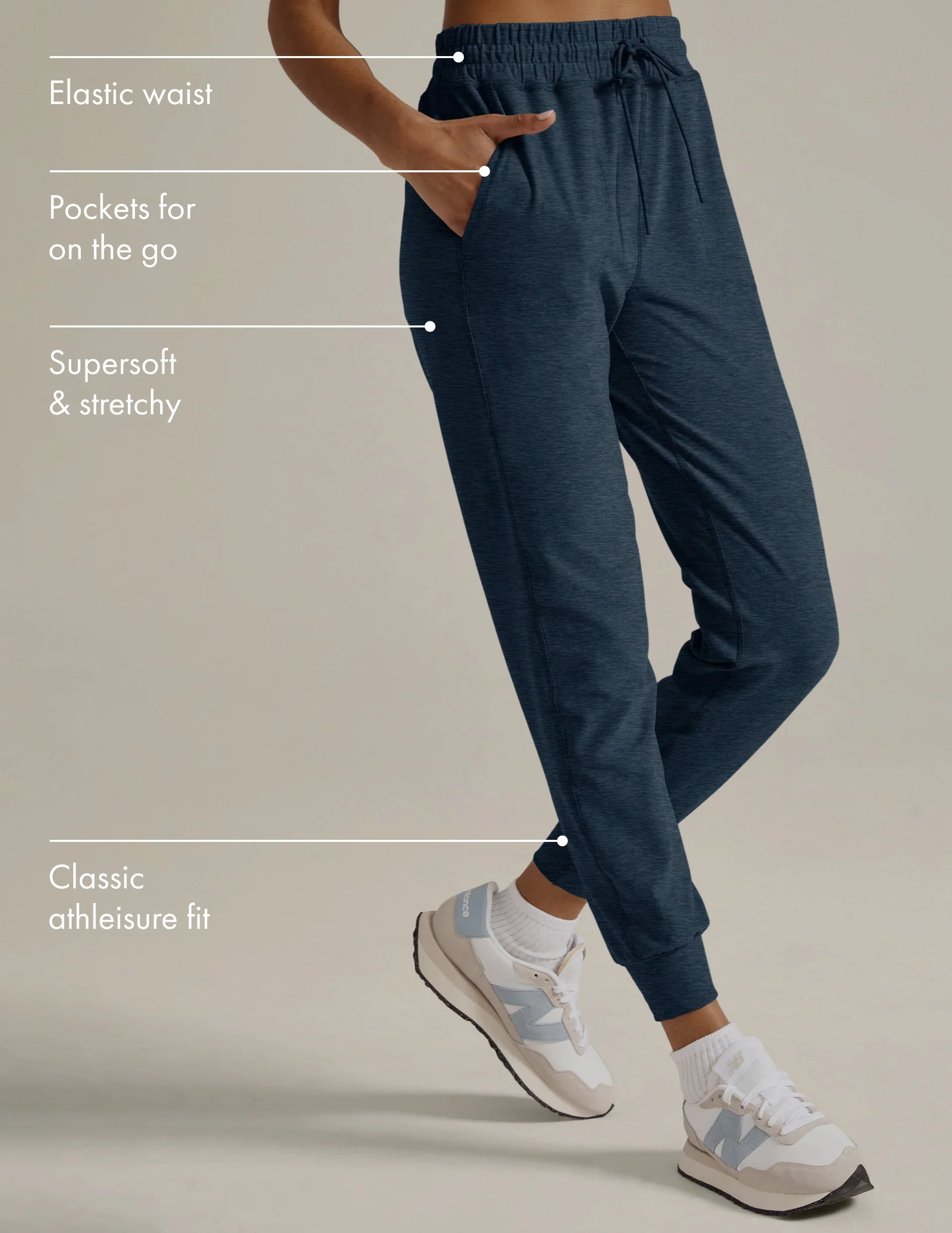 Spacedye Commuter Midi Jogger - Onhollan