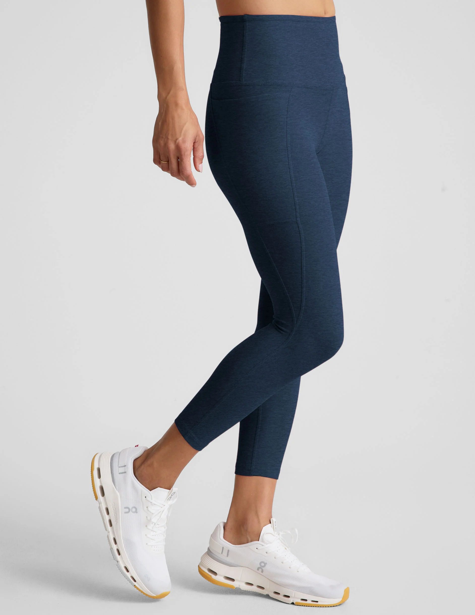 Spacedye Out Of Pocket High Waisted Capri Legging - Onhollan