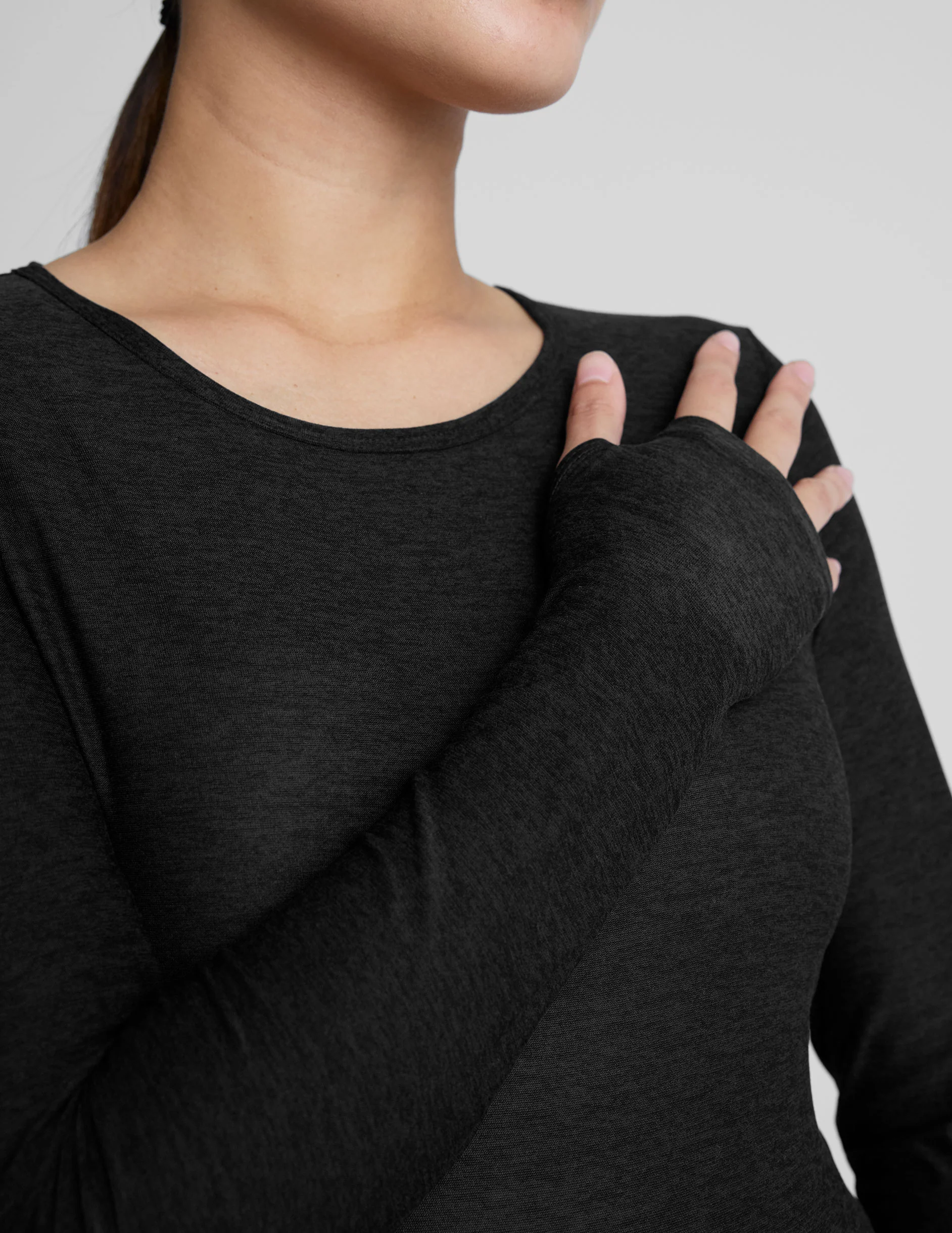 Featherweight Count On Me Maternity Crew Pullover - Onhollan