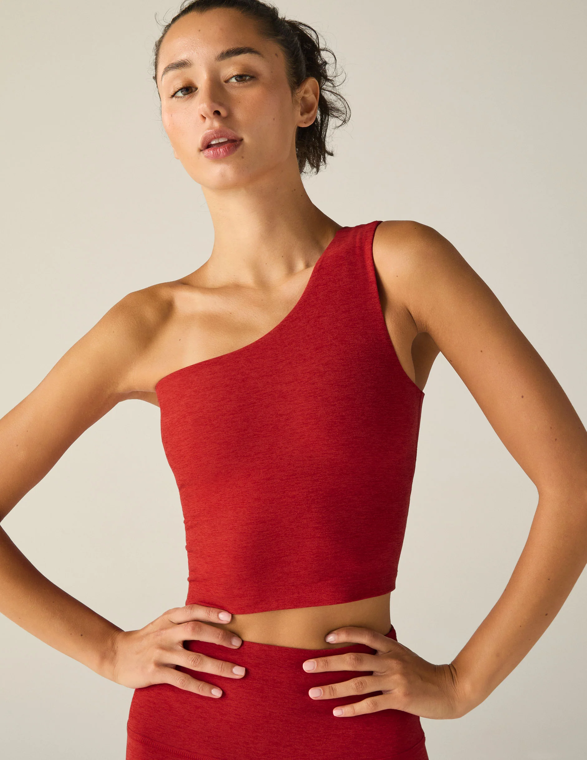 Spacedye The Bold Shoulder Cropped Tank - Onhollan