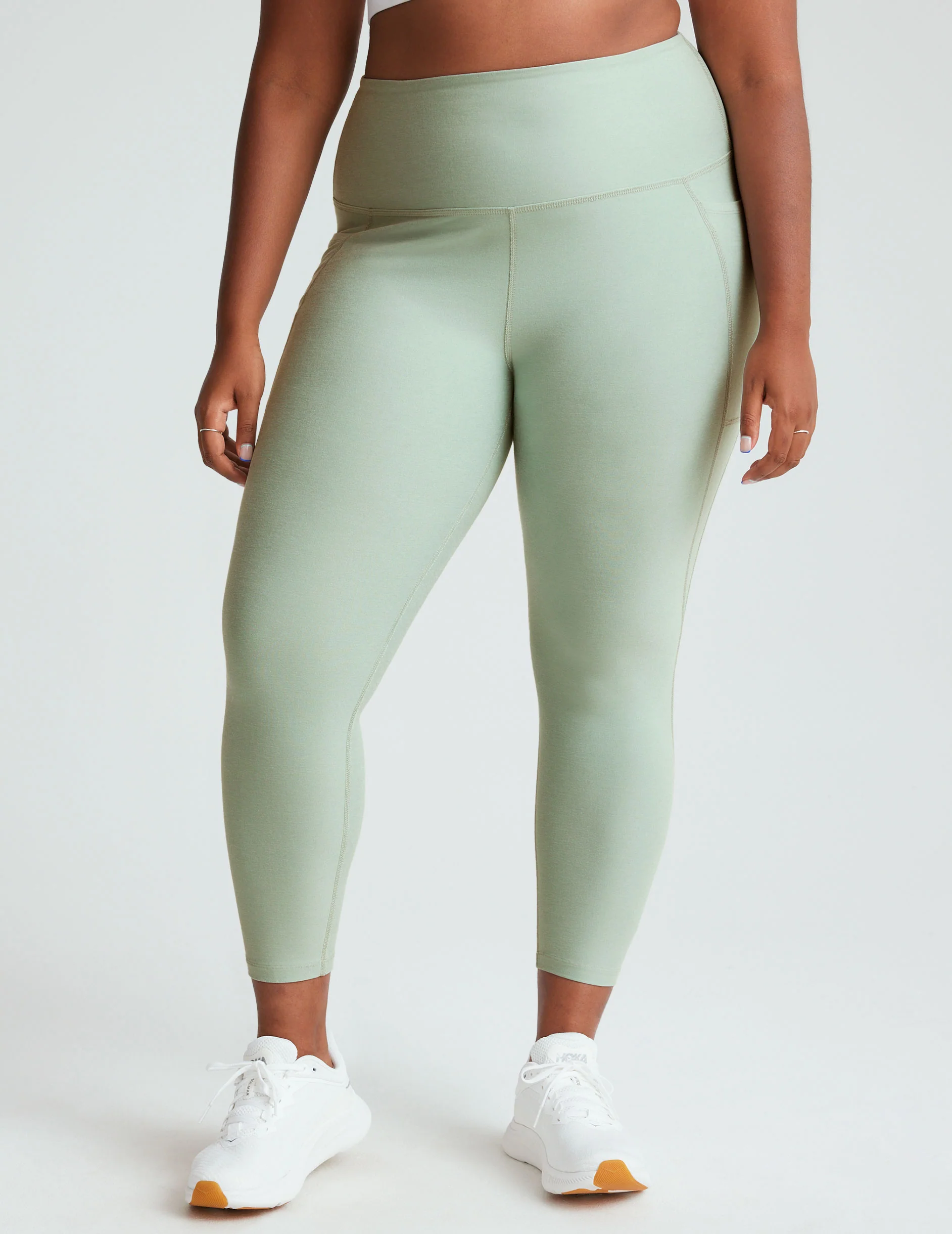 Spacedye Out Of Pocket High Waisted Midi Legging - Onhollan