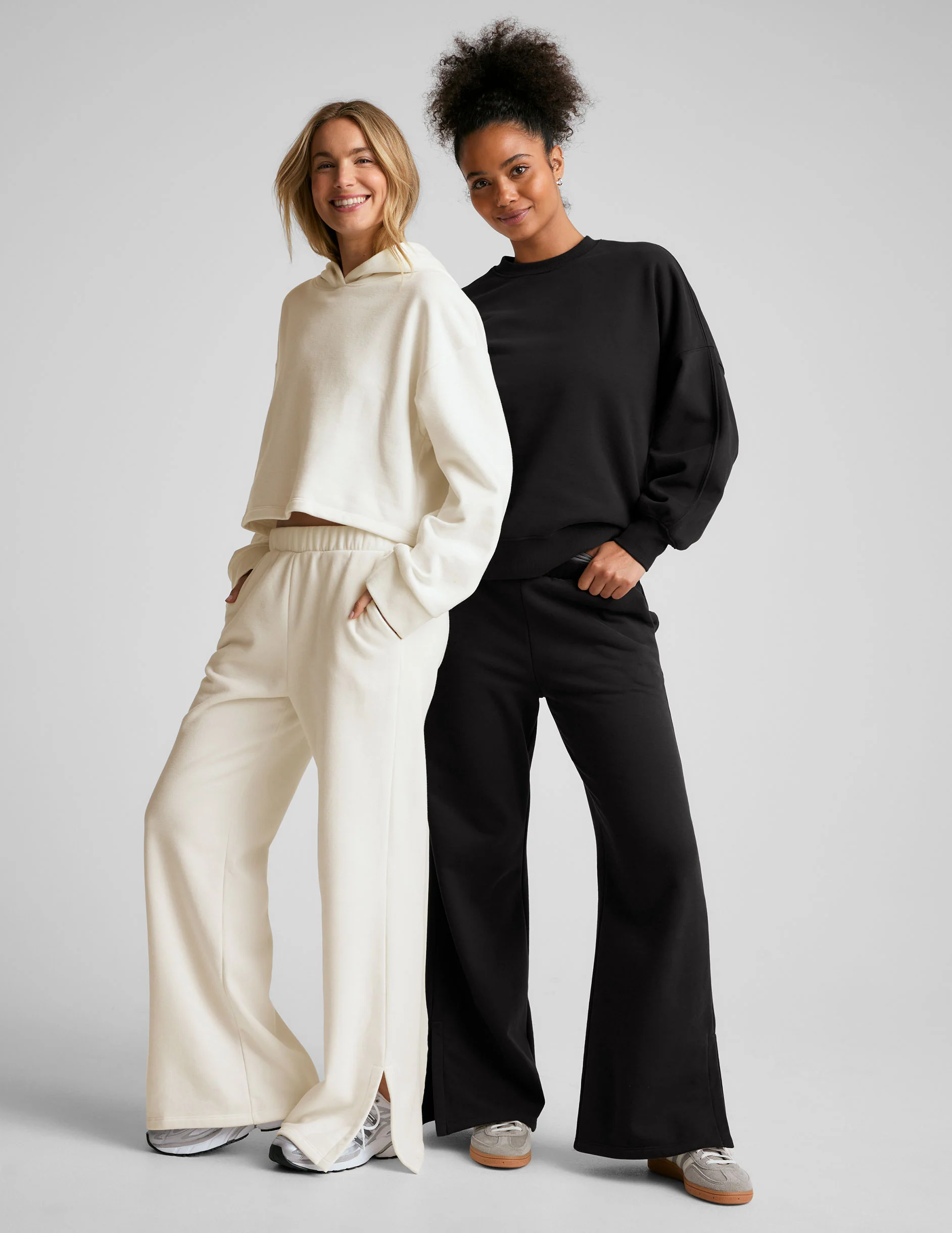 LuxeFleece Happiness Cropped Hoodie - Onhollan