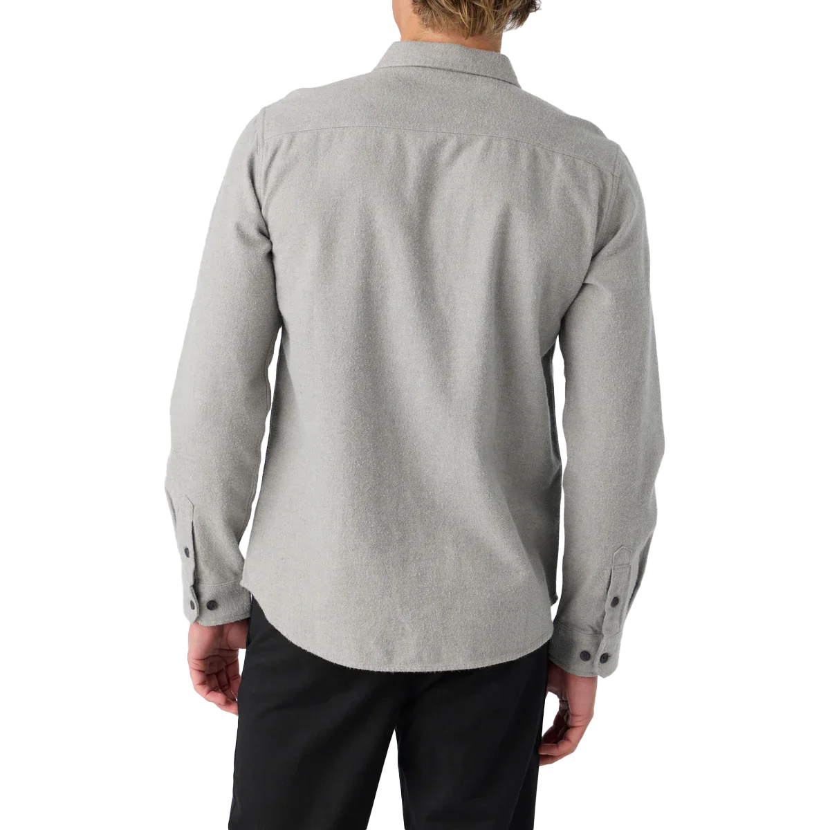 Men's Breakwater Solid Flannel - Onhollan