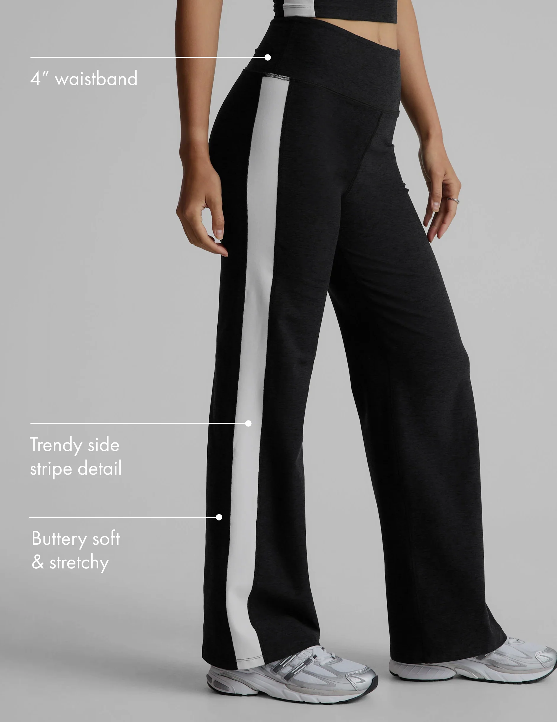 Spacedye Line Up Wide Leg Pant - Onhollan