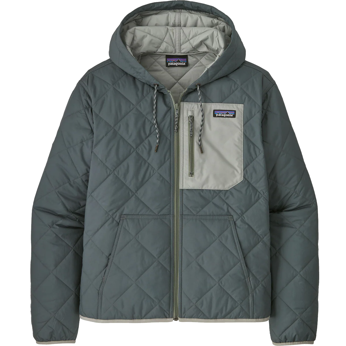 Women's Diamond Quilt Bomber Hoody - Onhollan