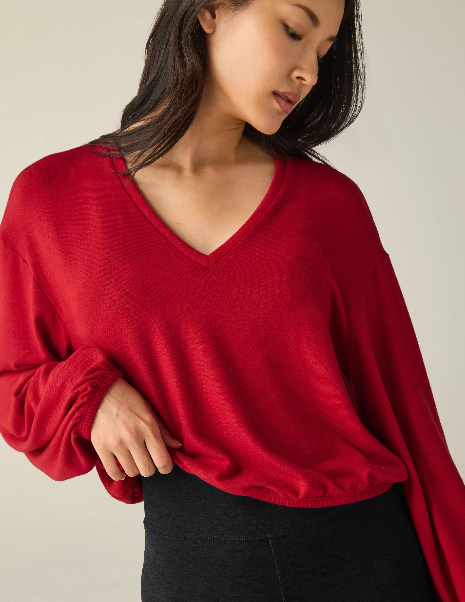 Soft Spoken Cropped Pullover - Onhollan
