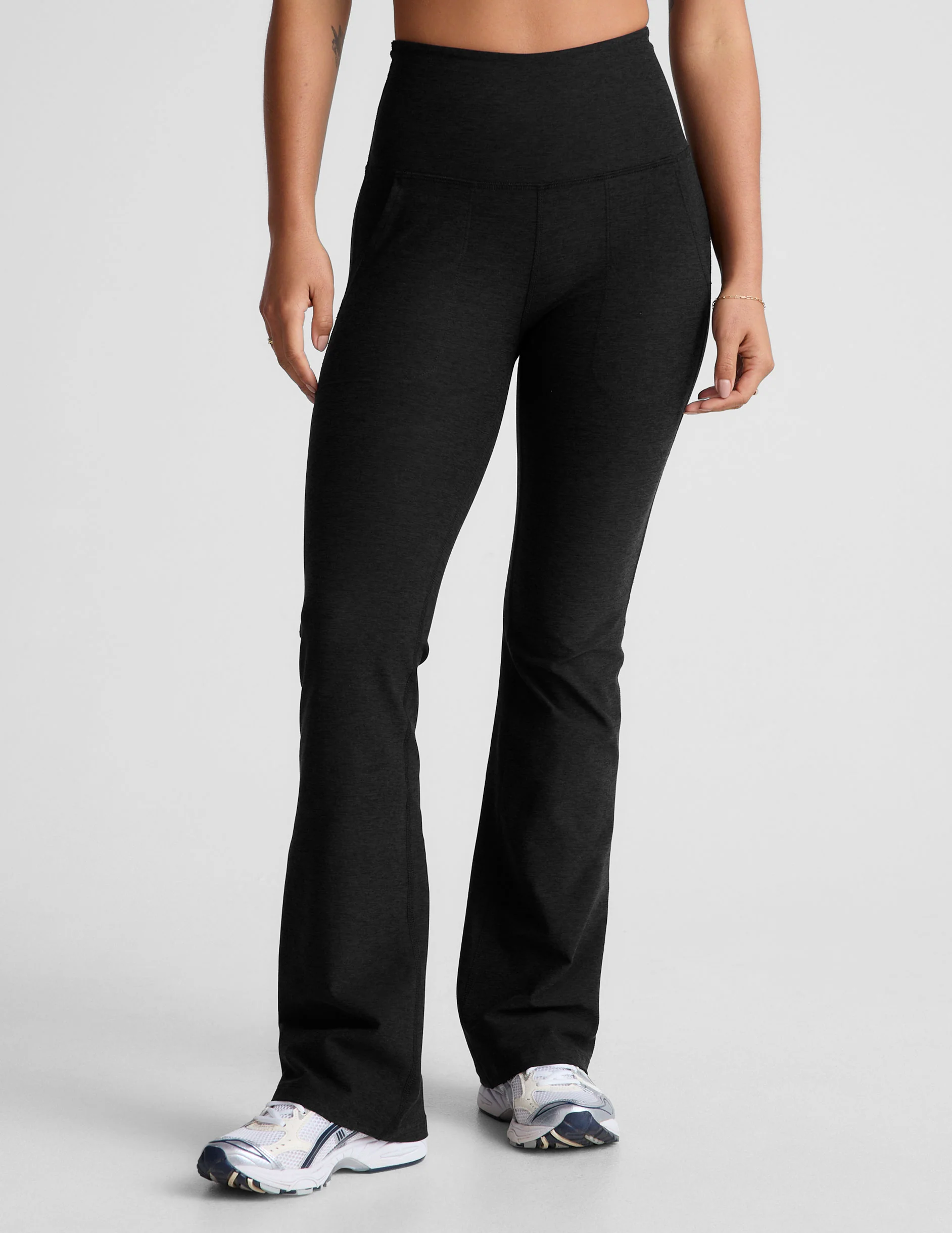 Spacedye High Waisted Practice Pocket Bootcut Pant - Onhollan