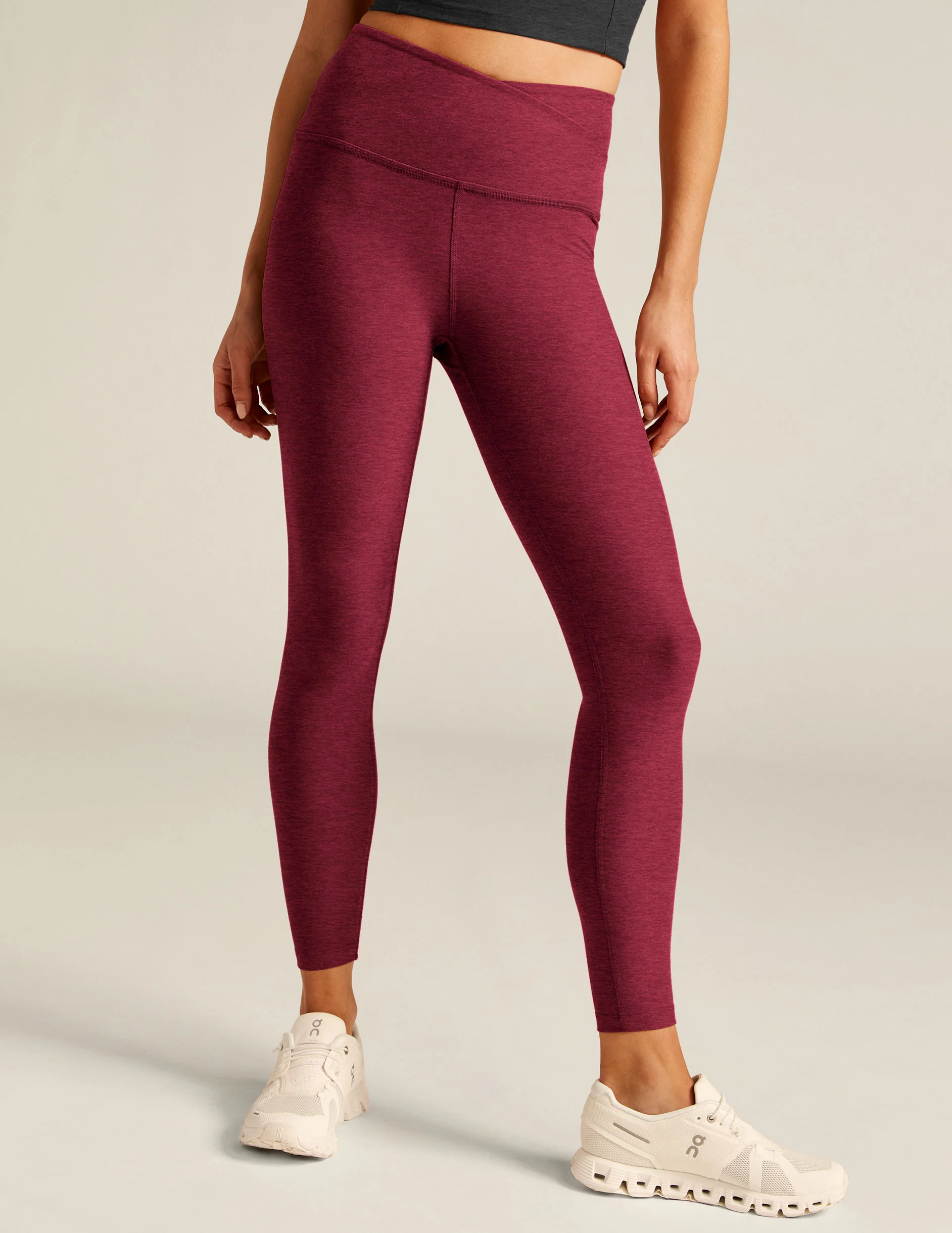 Spacedye At Your Leisure High Waisted Midi Legging - Onhollan