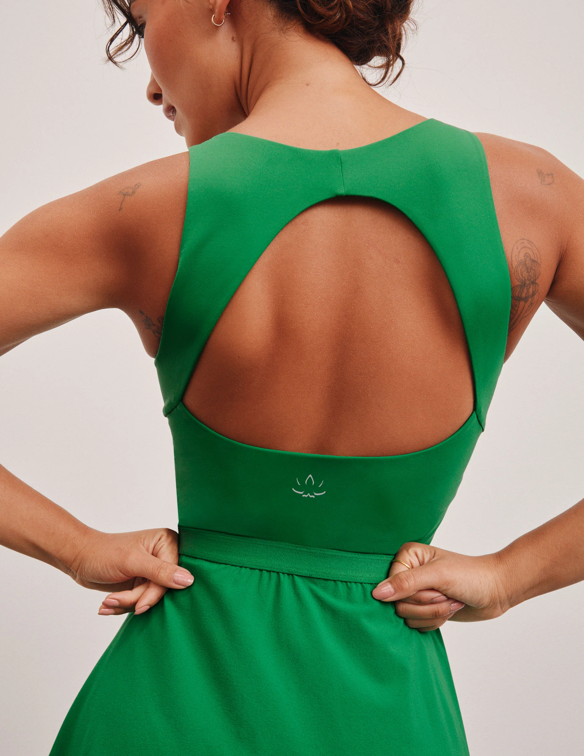 Score Pleated Dress - Onhollan