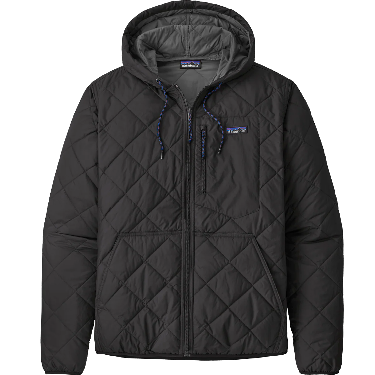Men's Diamond Quilt Bomber Hoody - Onhollan