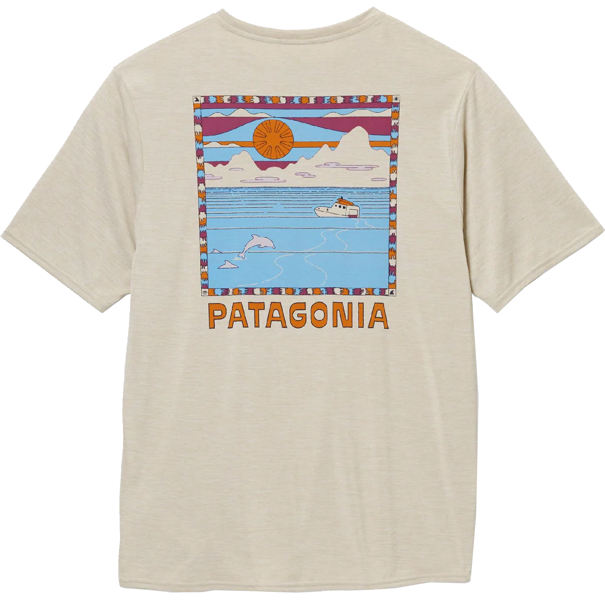 Men's Capilene Cool Daily Graphic Shirt Waters - Onhollan