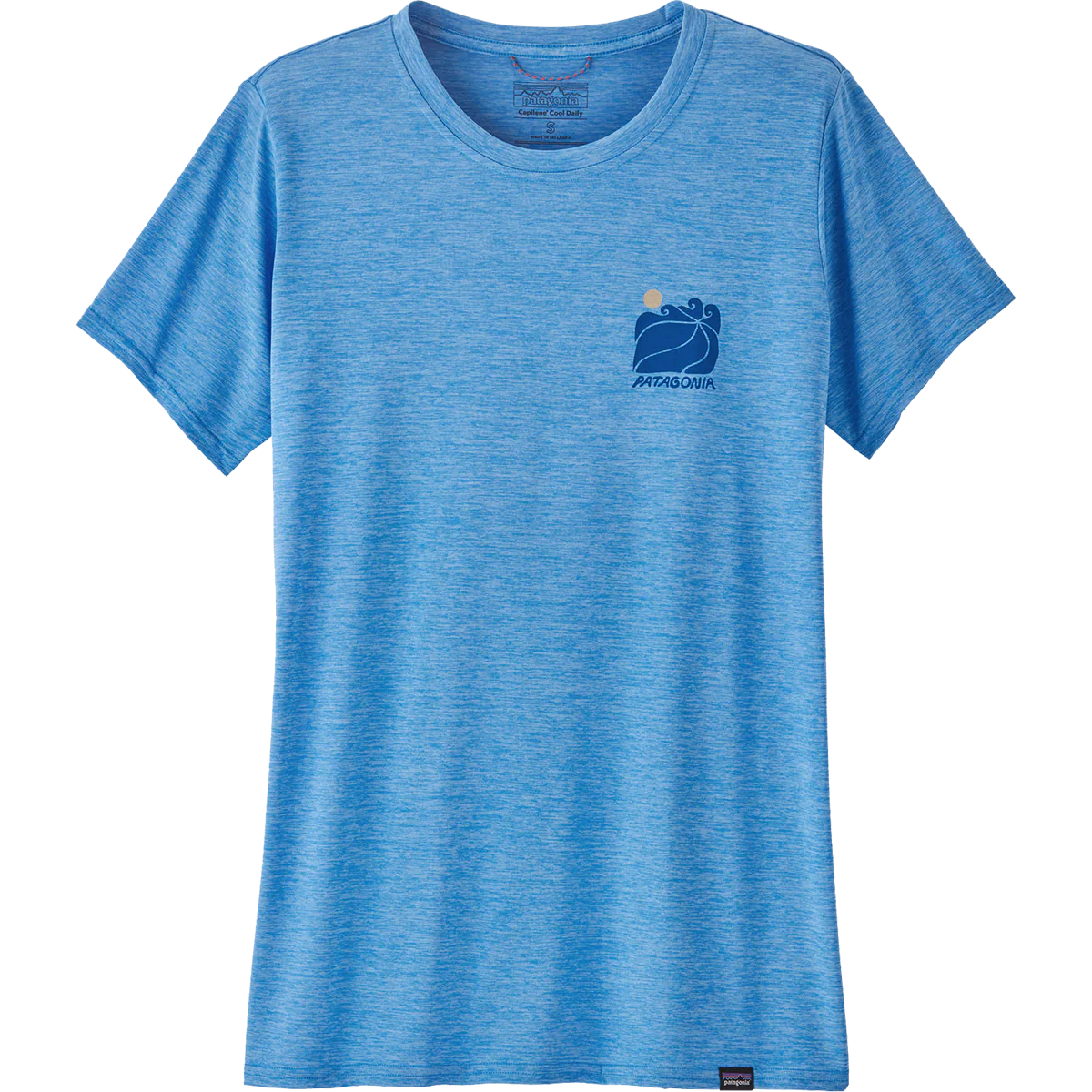 Women's Capilene Cool Daily Graphic Shirt - Waters - Onhollan