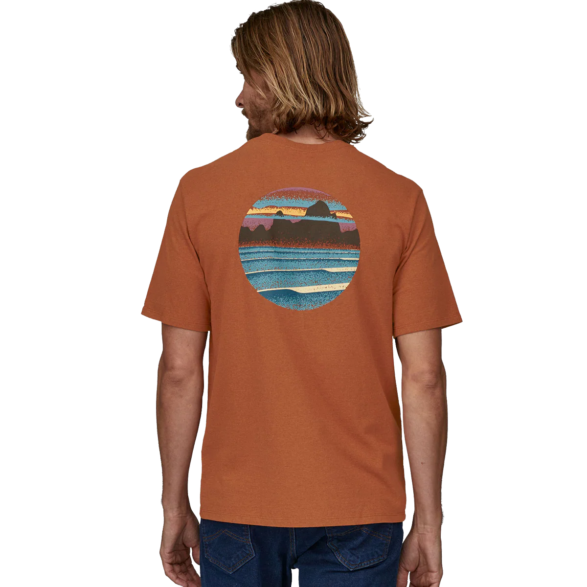 Men's Skyline Stencil Responsibili-Tee - Onhollan