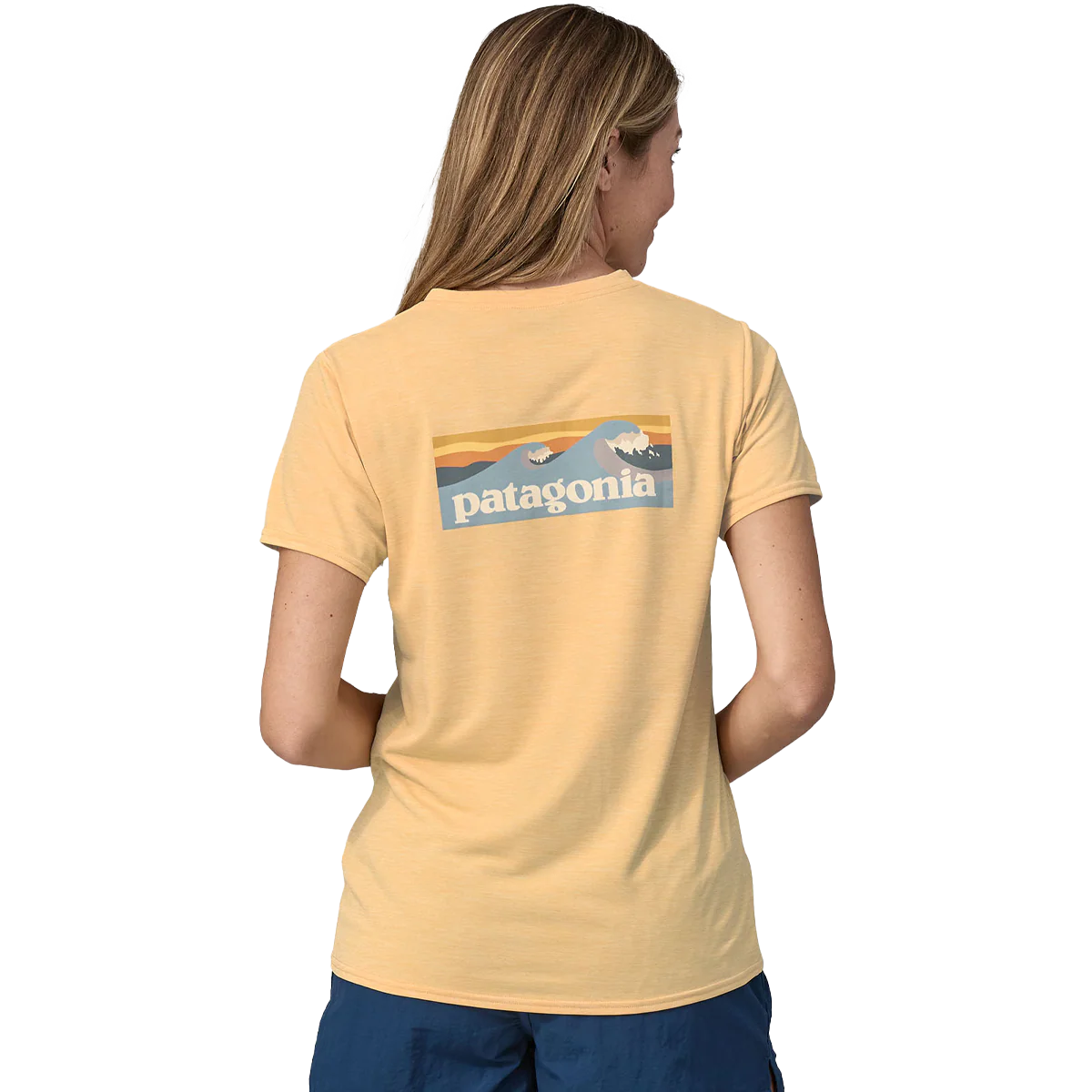 Women's Capilene Cool Daily Graphic Shirt - Waters - Onhollan