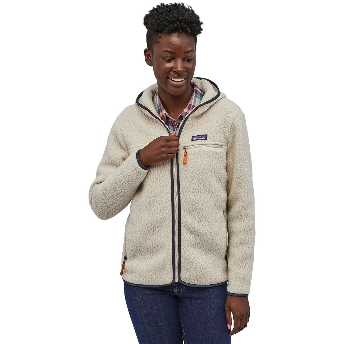 Women's Retro Pile Hoody - Onhollan