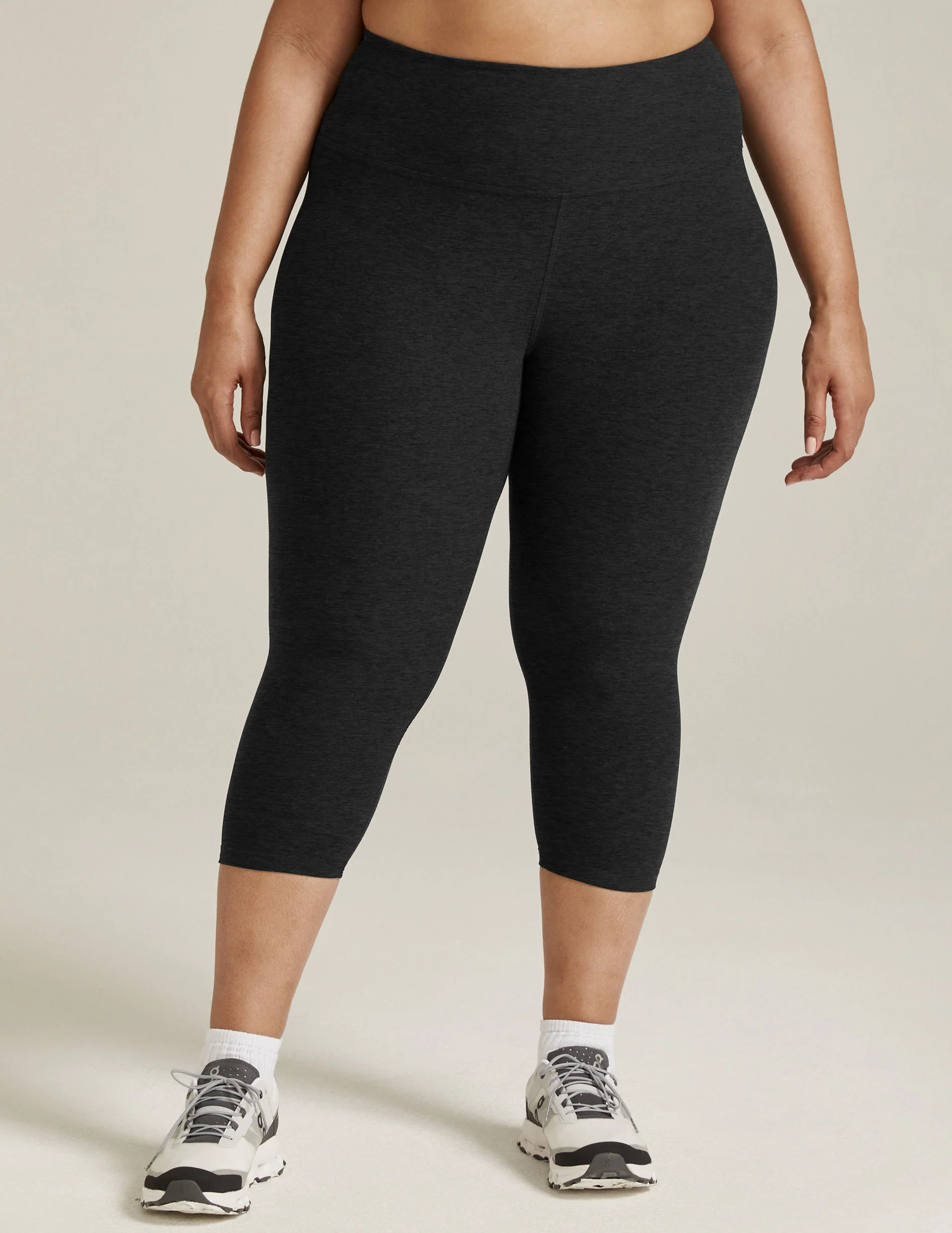Spacedye Walk And Talk High Waisted Capri Legging - Onhollan