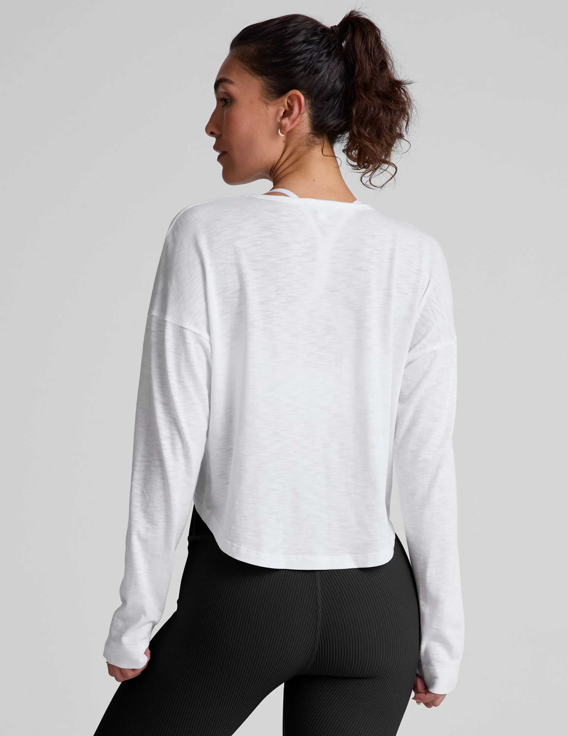 Signature High Low Long Sleeve Top - Onhollan