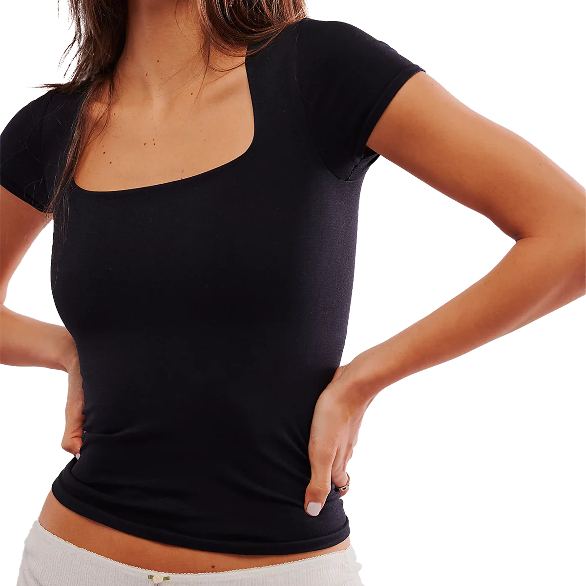 Women's Clean Lines Baby Tee - Onhollan