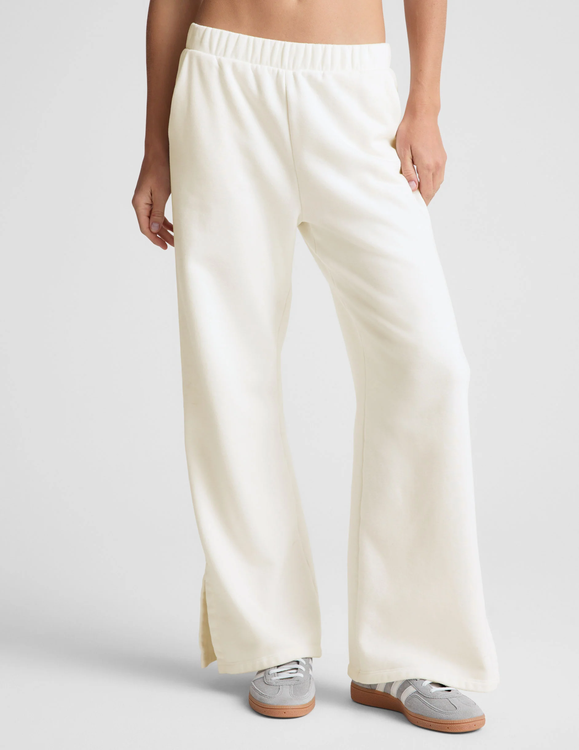 LuxeFleece Wide Leg Pant - Onhollan