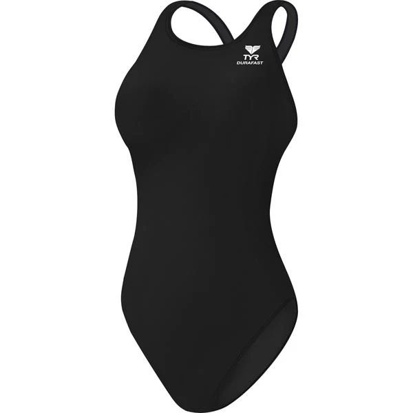 Women's Durafast Elite Solid Maxfit - Black - Onhollan