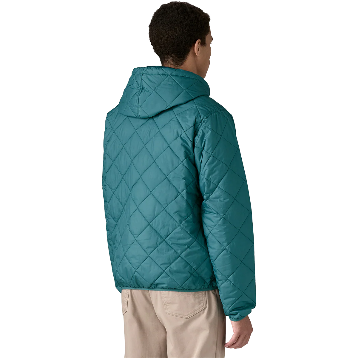 Men's Diamond Quilt Bomber Hoody - Onhollan