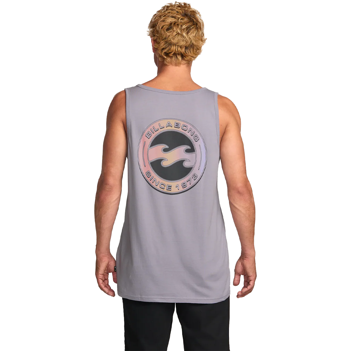 Billabong Men's Hallow Premium Tank in Light Purple - Onhollan