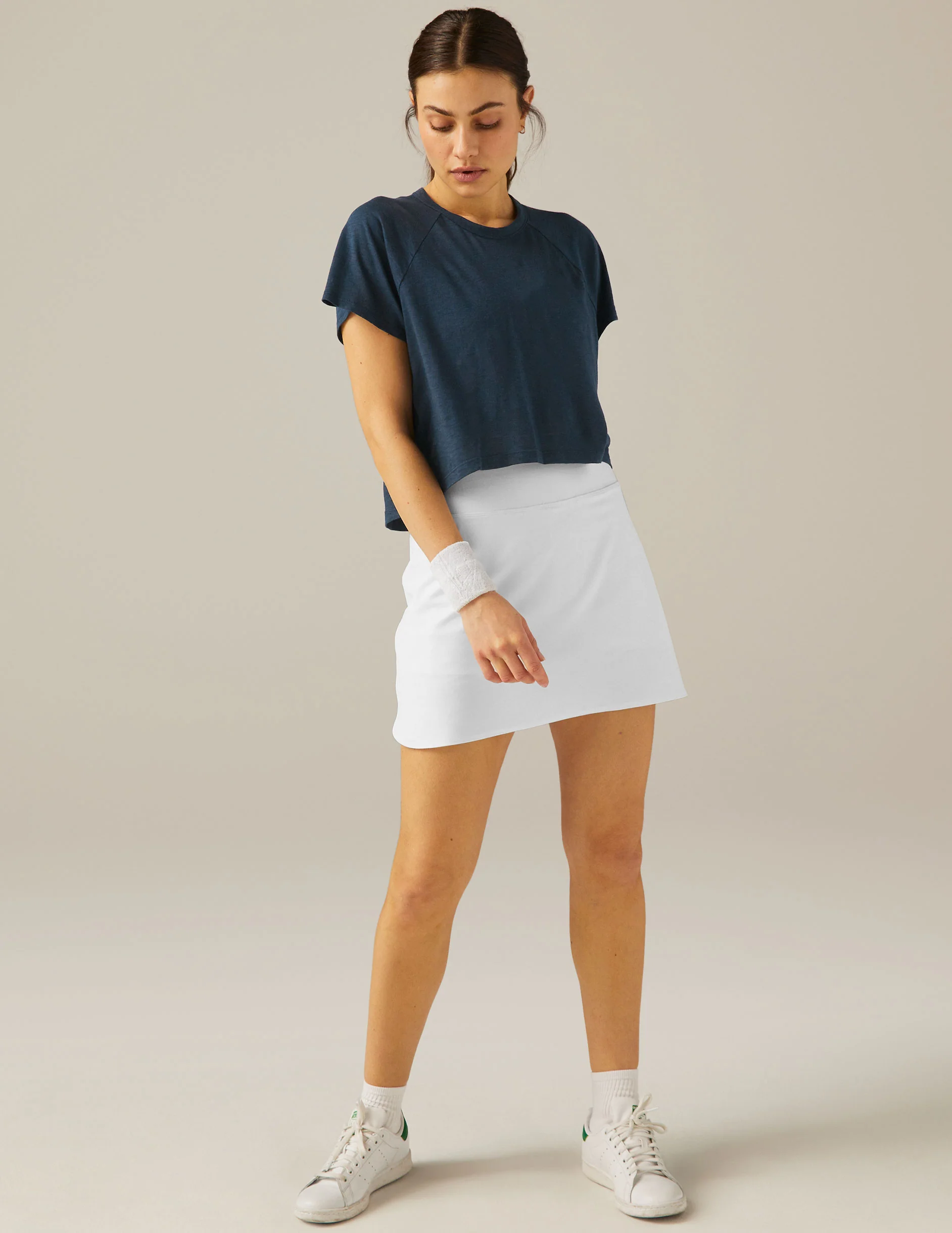 Signature High Low Cropped Tee - Onhollan