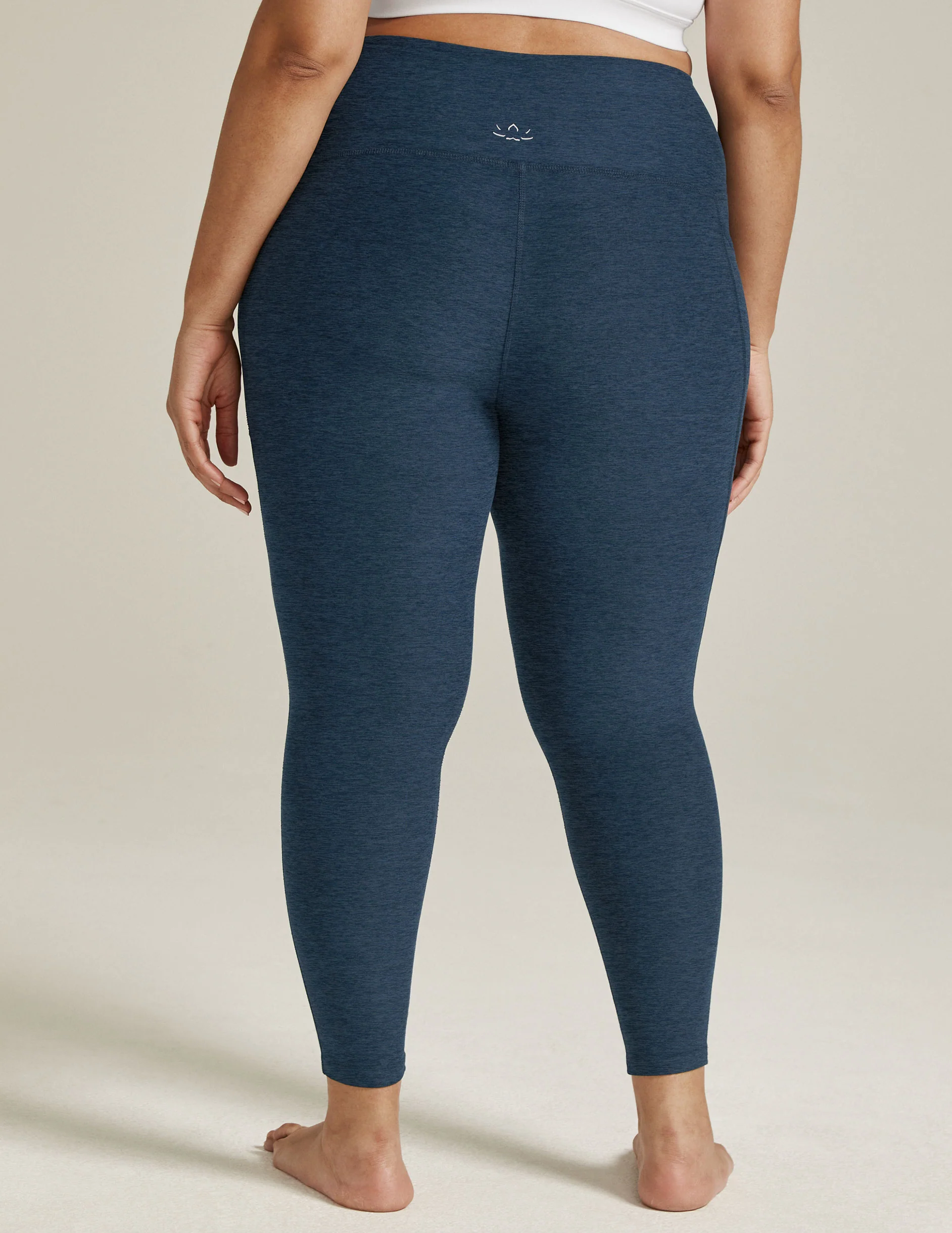 Spacedye Out Of Pocket High Waisted Midi Legging - Onhollan