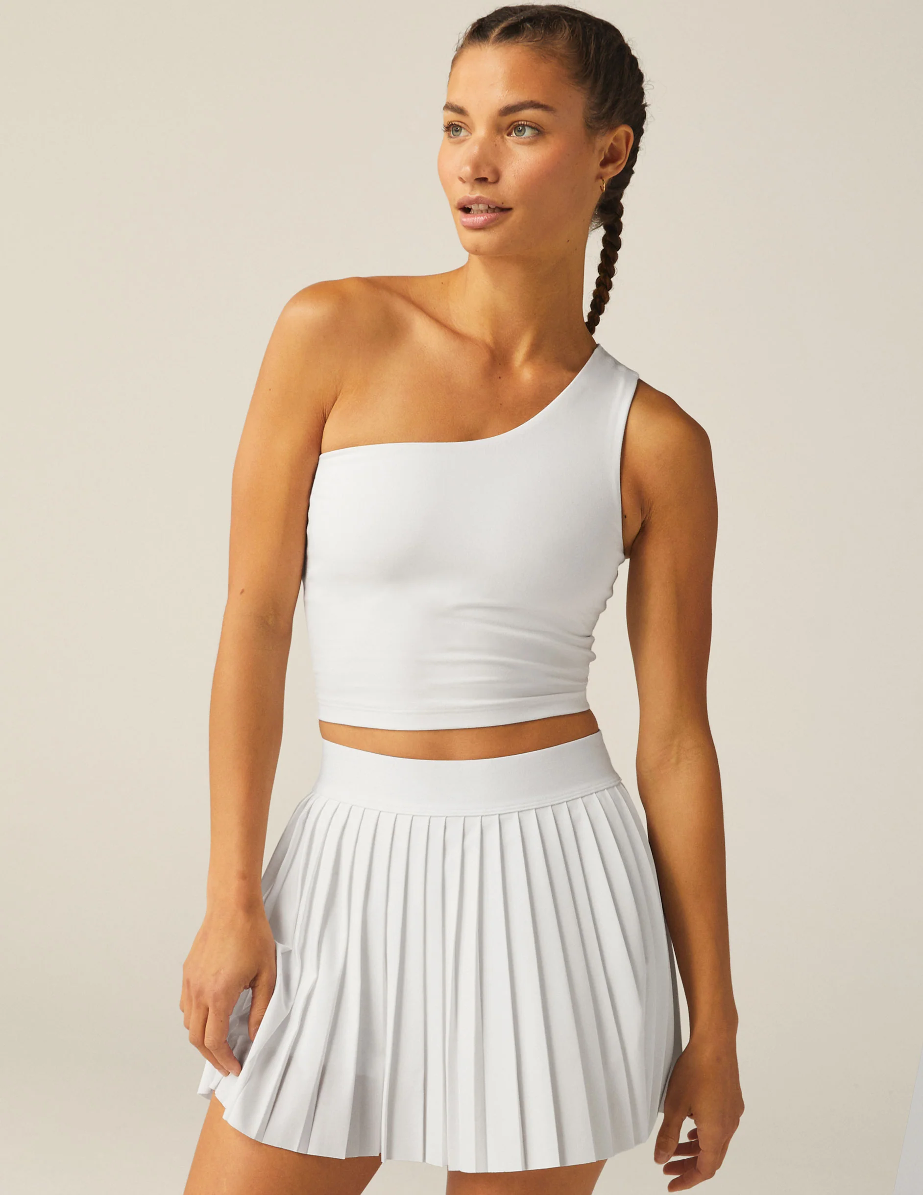 Spacedye The Bold Shoulder Cropped Tank - Onhollan