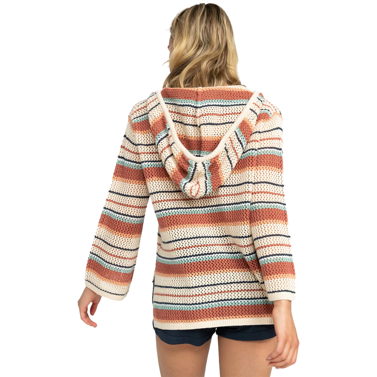 Women's After Beach Break Poncho Hoodie - Onhollan