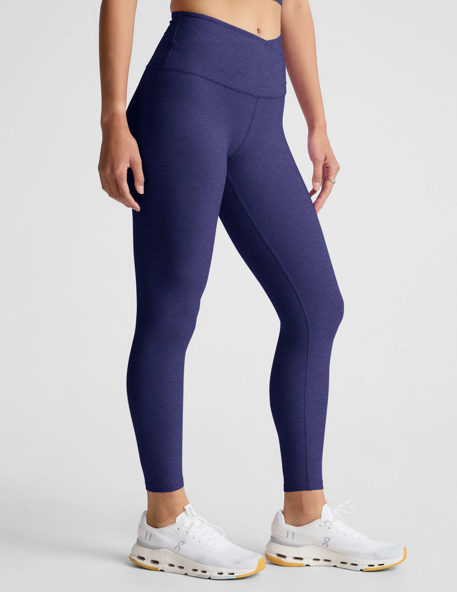 Spacedye At Your Leisure High Waisted Midi Legging - Onhollan