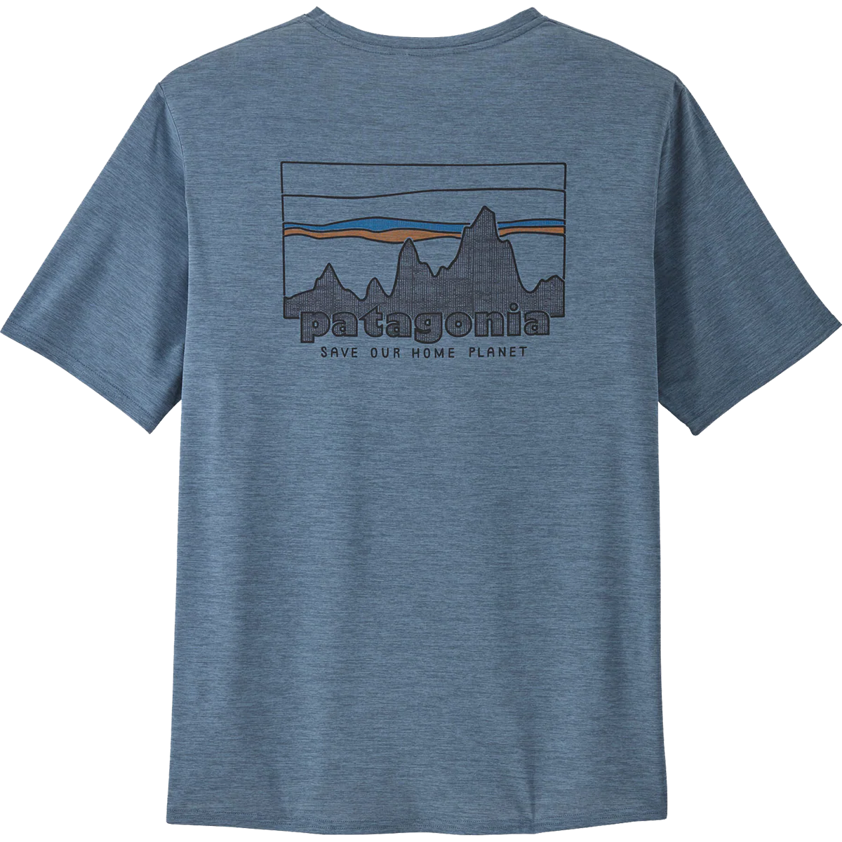 Men's Capilene Cool Daily Graphic Short Sleeve Shirt - Onhollan