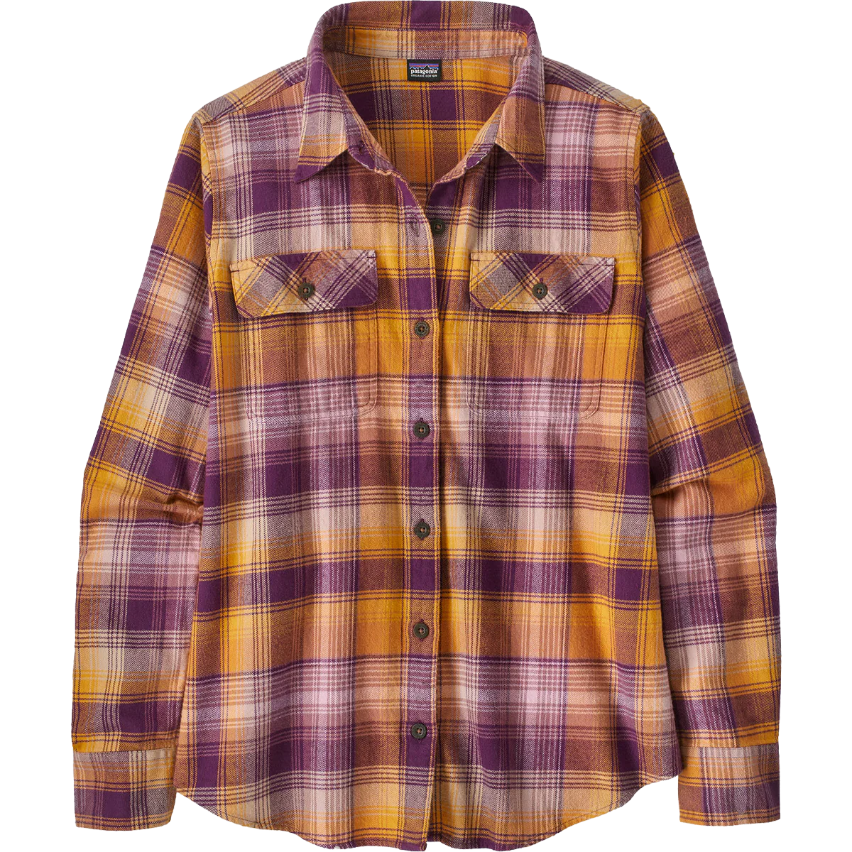 Women's Long Sleeve Midweight Fjord Flannel Shirt - Onhollan