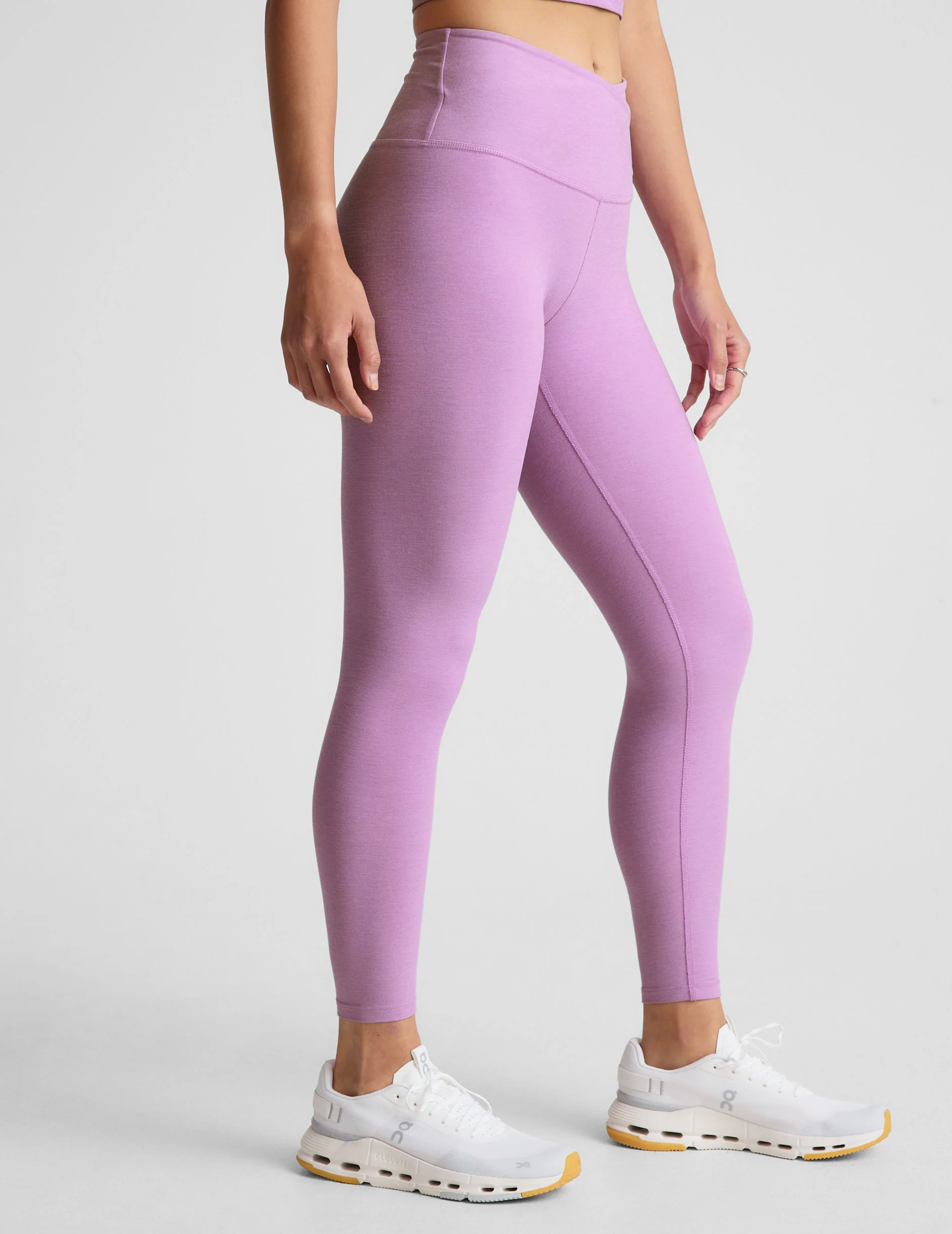 Spacedye At Your Leisure High Waisted Midi Legging - Onhollan
