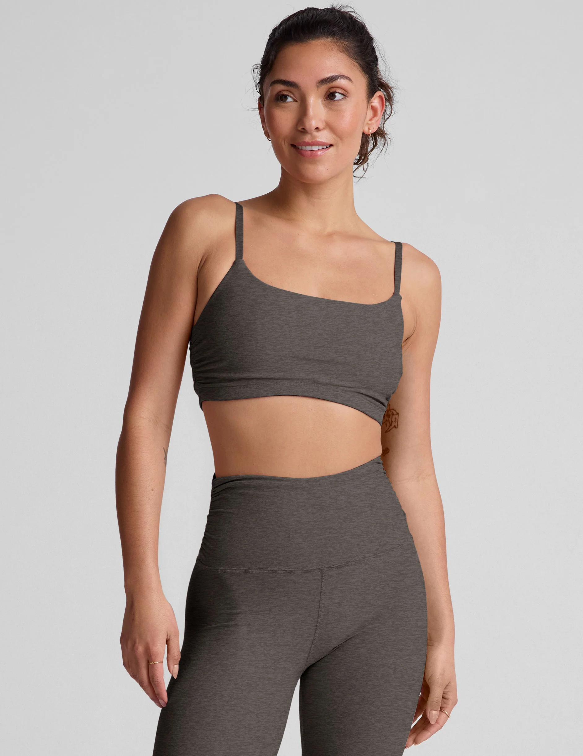 Spacedye Raise The Barre Shirred Bra - Onhollan
