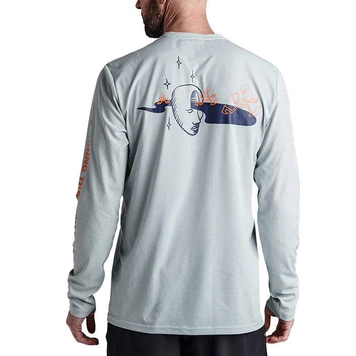 Men's Running Through My Head Long Sleeve - Onhollan
