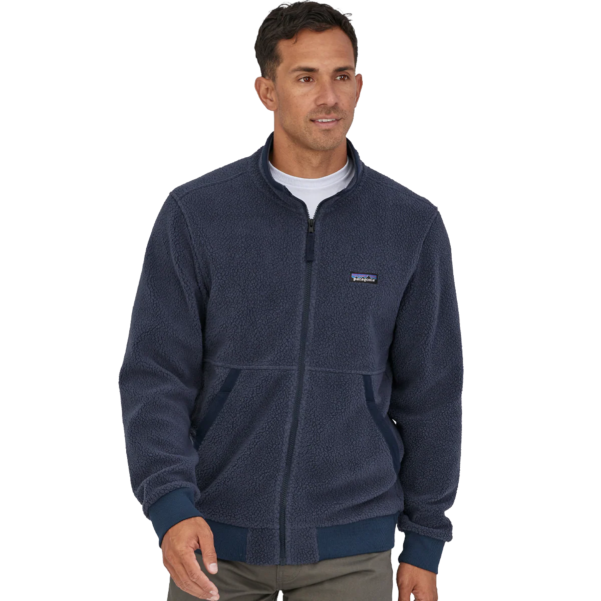 Men's Shearling Fleece Jacket - Onhollan