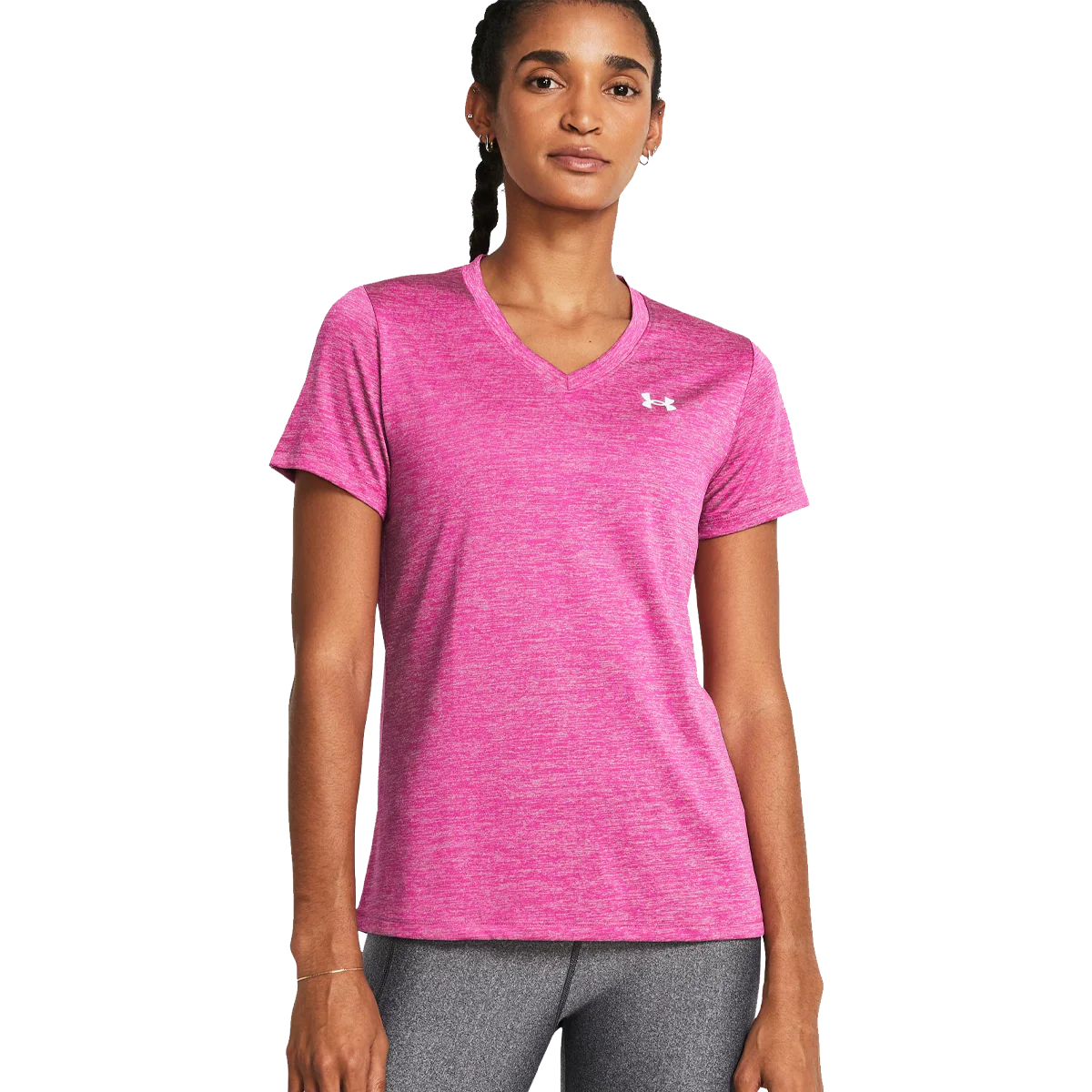 Women's Tech Twist V-Neck Short Sleeve - Onhollan