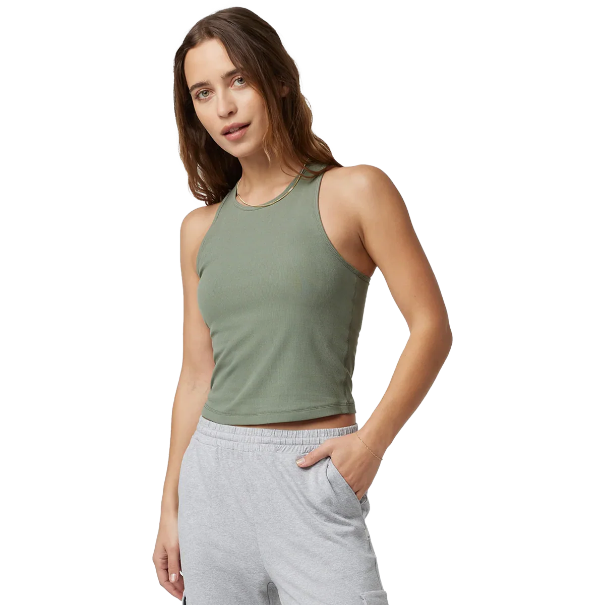 Woman's Pose Plyo Tank - Onhollan
