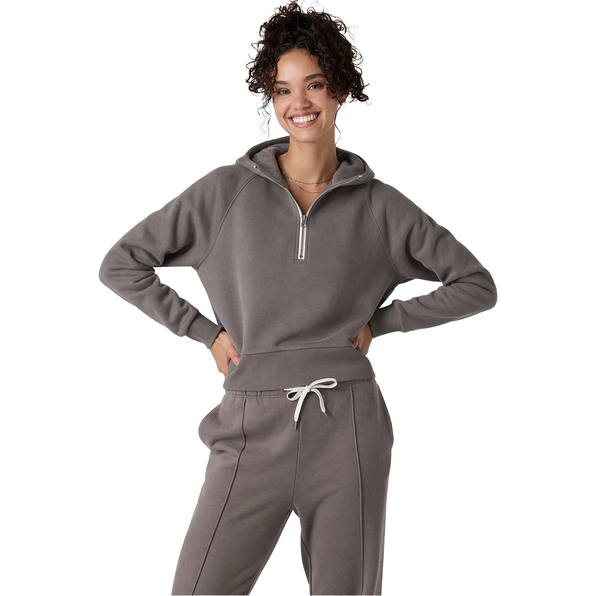 Women's Restore 1/2 Zip Hoodie - Onhollan